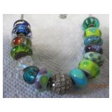 Monet Necklace w/ Mixed Beads - 16