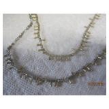 Sweet Lola Gold tone & Glass Necklace - 16
