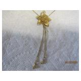 Bolo flower adjustable Necklace