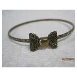 Wire butterfly Brass Bracelet - 6.5