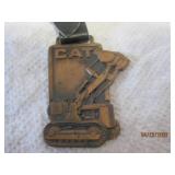 Cat dozer Watch fob
