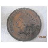 1877-3' Indian head Coaster