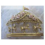 Merry go round Pink flowers - 2.5