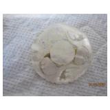 Carved Shell Pin - 1.75