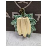 vintage McCoy Pottery banana wall pocket