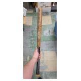 vtg Spalding wooden baseball bat yogi berra
