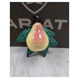 vintage McCoy Pottery pear-shaped wall pocket