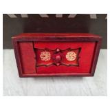 Japanese-style wooden puzzle box