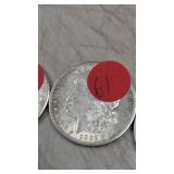 Morgan Silver Dollar 1921