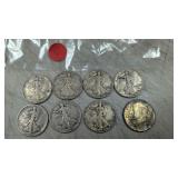 $5.00 Face Bag 90% Coin - key dates inclu