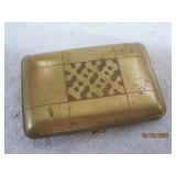 Brown 3 Compartment Compact