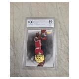 2009 UD JORDAN LEGACY GOLD #33 MICHAEL JORDAN PSA