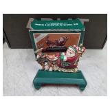 VTG 'St. Nick's Sleigh Ride' stocking holder