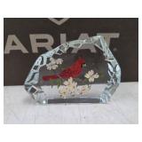 vintage Rolf Wald reverse-carved lucite