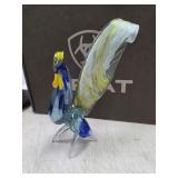 VTG Murano hand art glass bird figurine