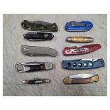 Vtg assorted lot of rare pocket knives