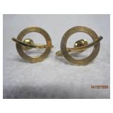 12k GF Von Del Earrings - Screw on