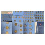 Indian Head Cent Partial Book including key dates