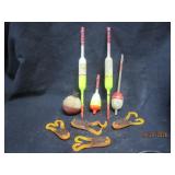 Misc Lot Corks & frog bait