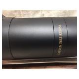With sightron scope
