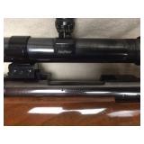 With red field scope