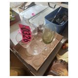 Box lot: stemmed drinkware