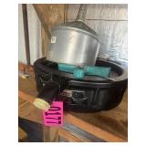 Oil drain pan and funnel