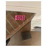 Wall decor: metal abstract wall art, faux hanging