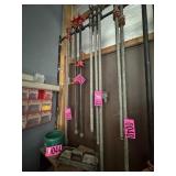 (2) Heavy duty shop/pipe clamps