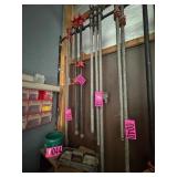 (2) Heavy duty shop/pipe clamps