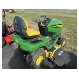 John Deere X300 garden tractor w/ 38' deck