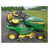 2011 JD X300 mower w/ 42' deck, 236.9 hrs,