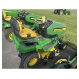 2011 John Deere X300 mower w/ 42' deck, 236.9
