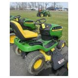 John Deere E140 mower w/ 48' deck, 22HP B&S