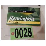 Remington 7mm Rem Mag core-lokt rifle ammo full