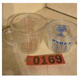 Pyrex measuring cups