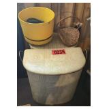(2) clothes hampers