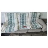 Patio 3-cushion sofa