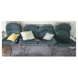 iron mesh 3-piece patio set