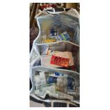 Insulated bag of hand sanitzer and face masks