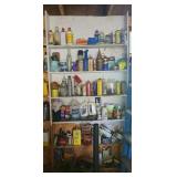 Contents of shelf