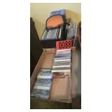 Music CD's and cassetts