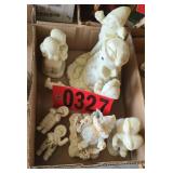 Snowman and snow baby collectibles