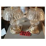 Pair of dresser lamps
