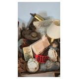 Praying hands and collectibles