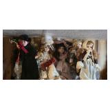 (7) Assorted porcelain dolls