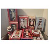 Reds memorabilia including bobbleheads