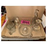 Pressed Glass 6 Pcs