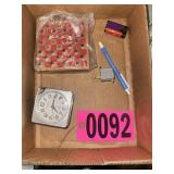 Mini alarm clock and games