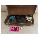 Early Poloroid Camera and case